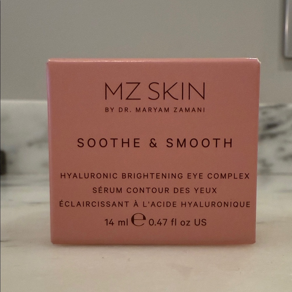 MZ Skin Soothe & Smooth Eye Cream - Pink